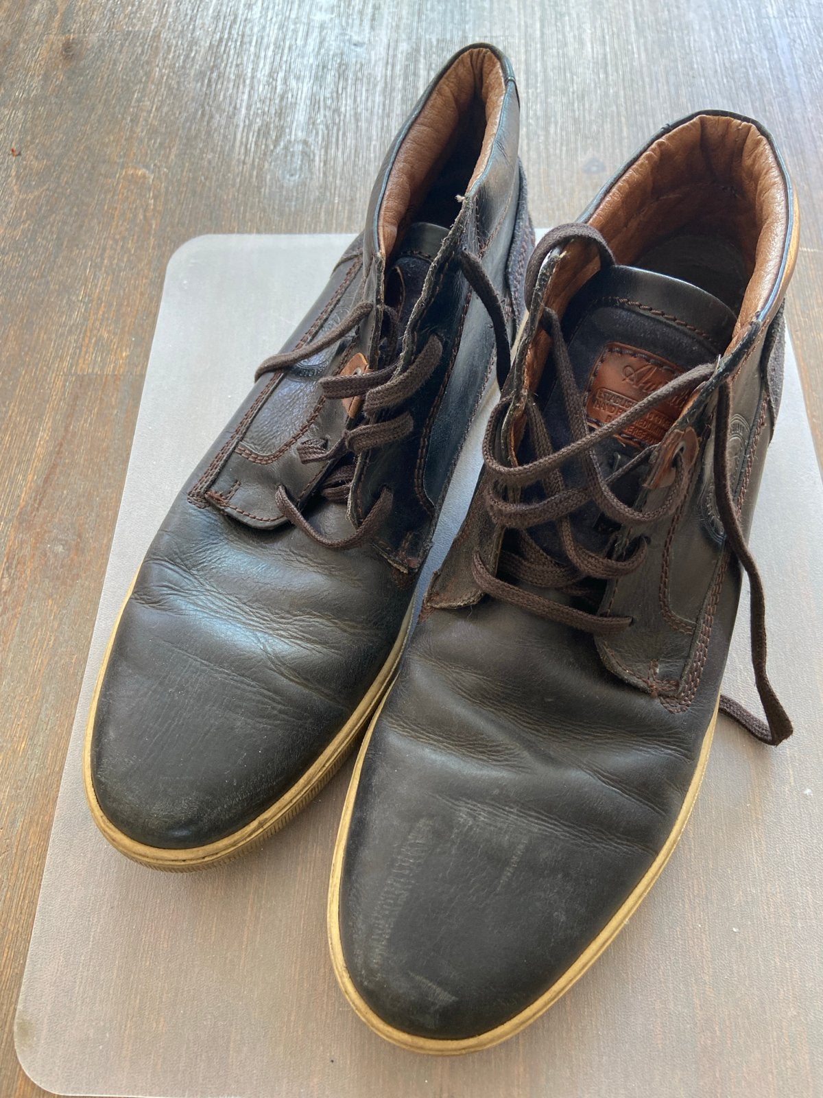 Australian Sportieve Herenschoen Maat 44 Leer Suède, Kleding | Heren, Ophalen of Verzenden, Gedragen, Veterschoenen