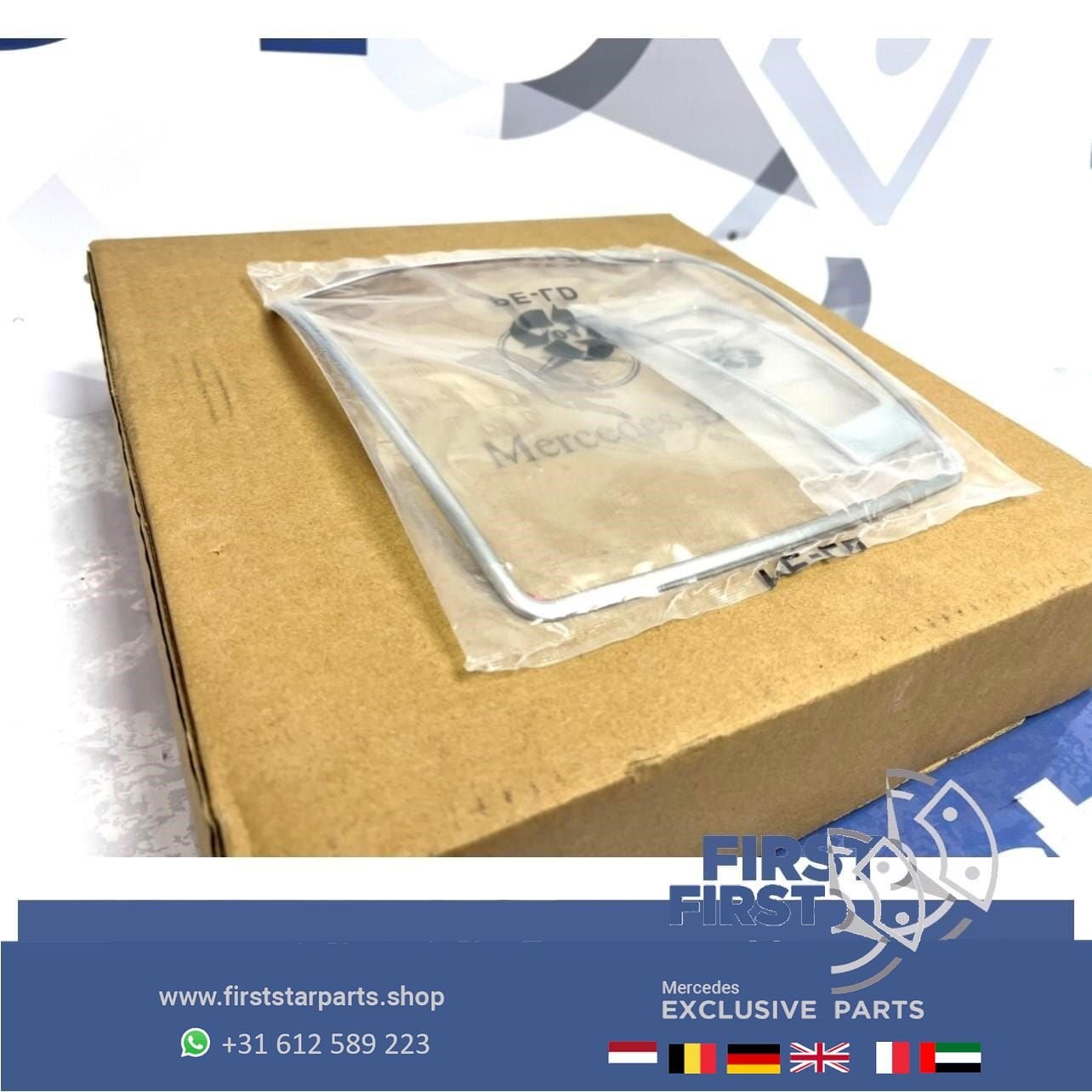 CHROME SIERLIJST MIDDENCONSOLE W176 A Klasse W246 B W117 CLA, Gebruikt, -, Ophalen of Verzenden, -