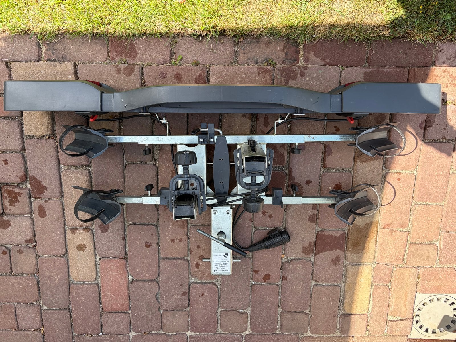 Twinny Load Compact swing voor 2 fietsen, Auto diversen, Fietsendragers, Ophalen, 2 fietsen, Gebruikt, Trekhaakdrager
