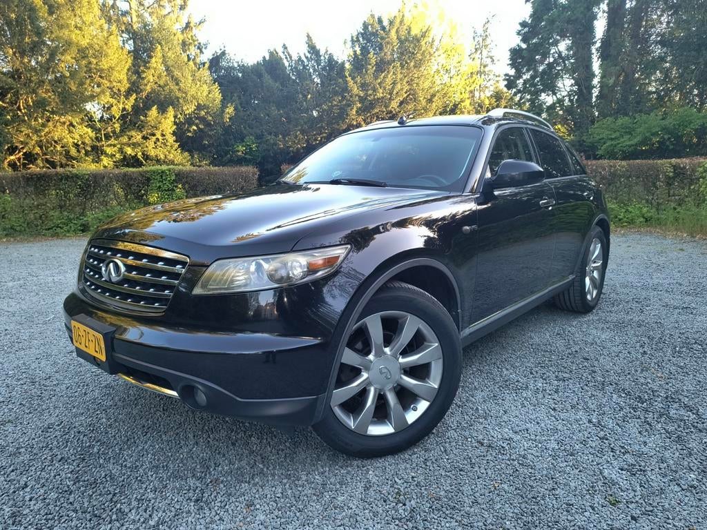 Infiniti FX35 AWD 2008, 450 kg, 1550 kg, Zwart, Zwart