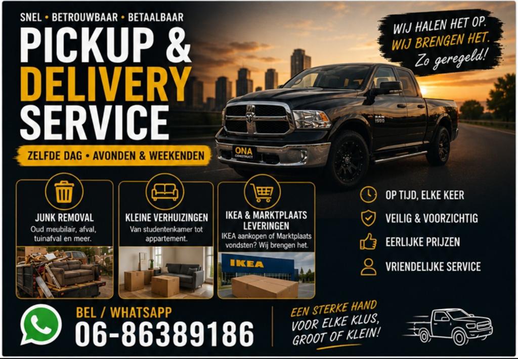 Pickup and delivery service
