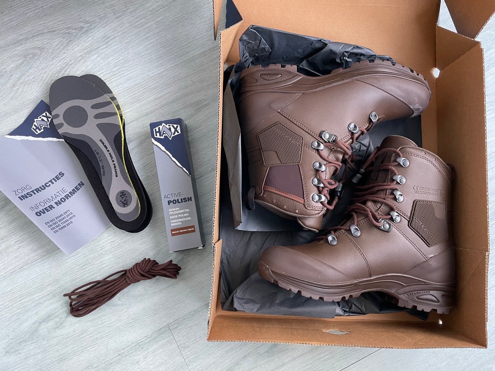 Haix wandel- berg schoenen maat 40, Ophalen of Verzenden, Nieuw, Bruin, Werkschoenen