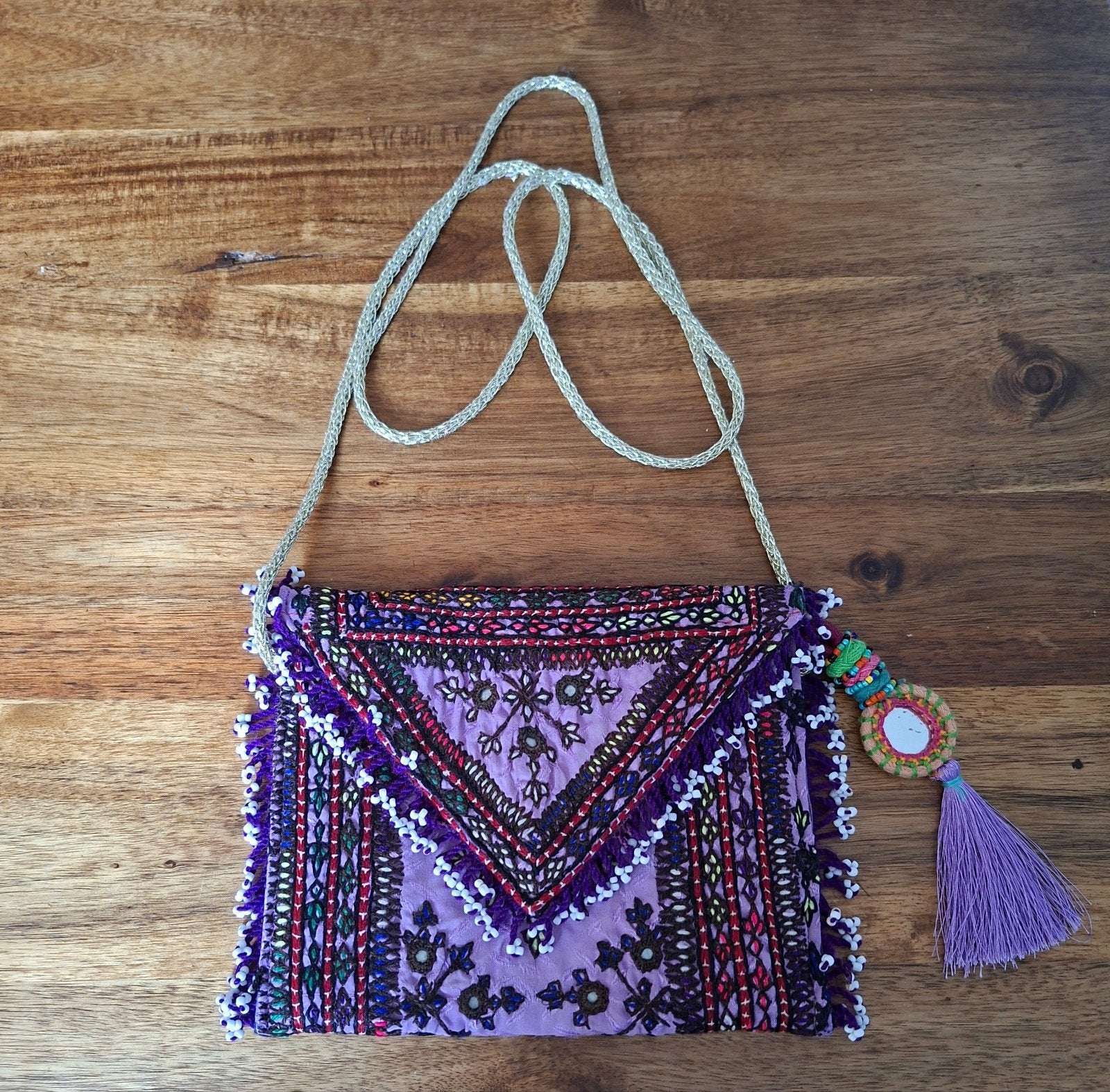 tasje in boho style, Ophalen of Verzenden