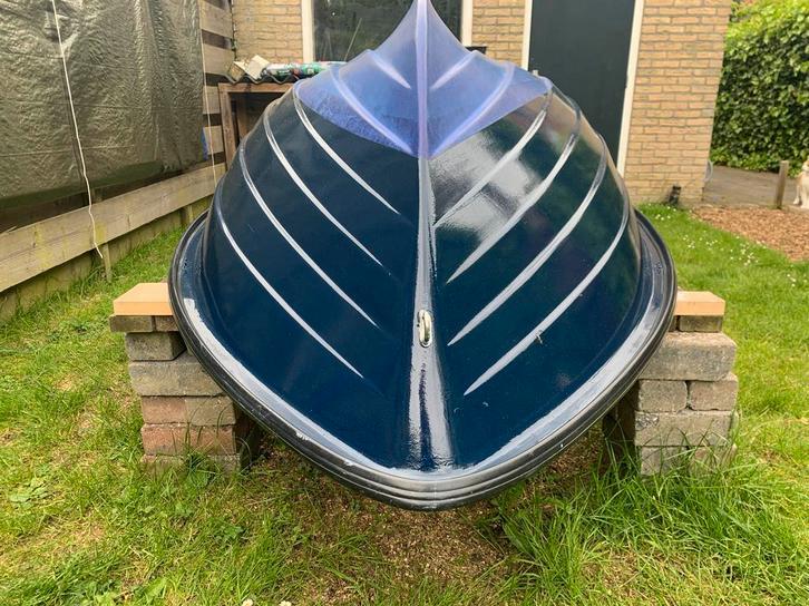 Uttern 370 bootje met Yamaha 5pk 4takt 2016 buitenboordmotor, Watersport en Boten, Vis- en Consoleboten, Gebruikt, Benzine, Tot 10 pk