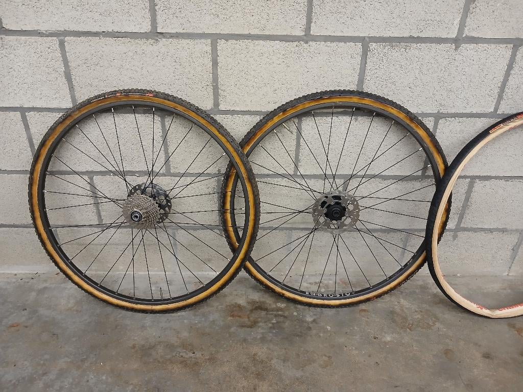 Ambrosio Nemesis wielset Miche hubs gravel / CX, Ophalen