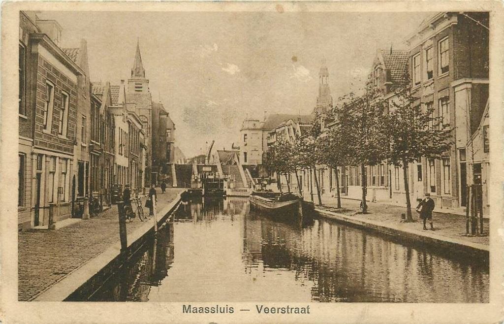 388-554-043 Maassluis Veerstraat, Verzenden, Voor 1920, Zuid-Holland