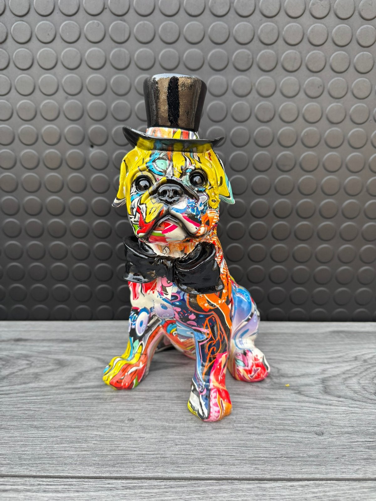 bulldog hoed (graffiti) 27hoog 16breed/Nieuw!, Ophalen of Verzenden, Nieuw