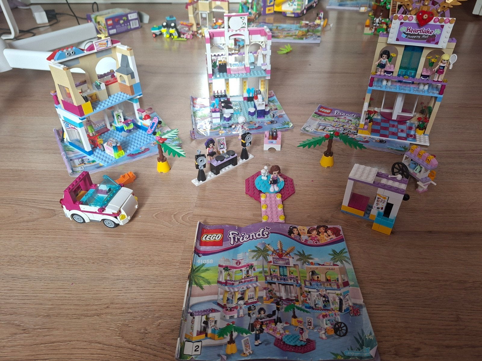 Lego Friends Heartlake City Winkelcentrum en meer, Ophalen, Gebruikt, Overige merken