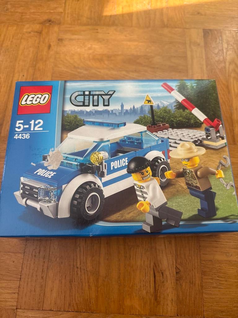 Lego City Politieauto 4436, Inclusief minifiguren, City, Lego, Nieuw