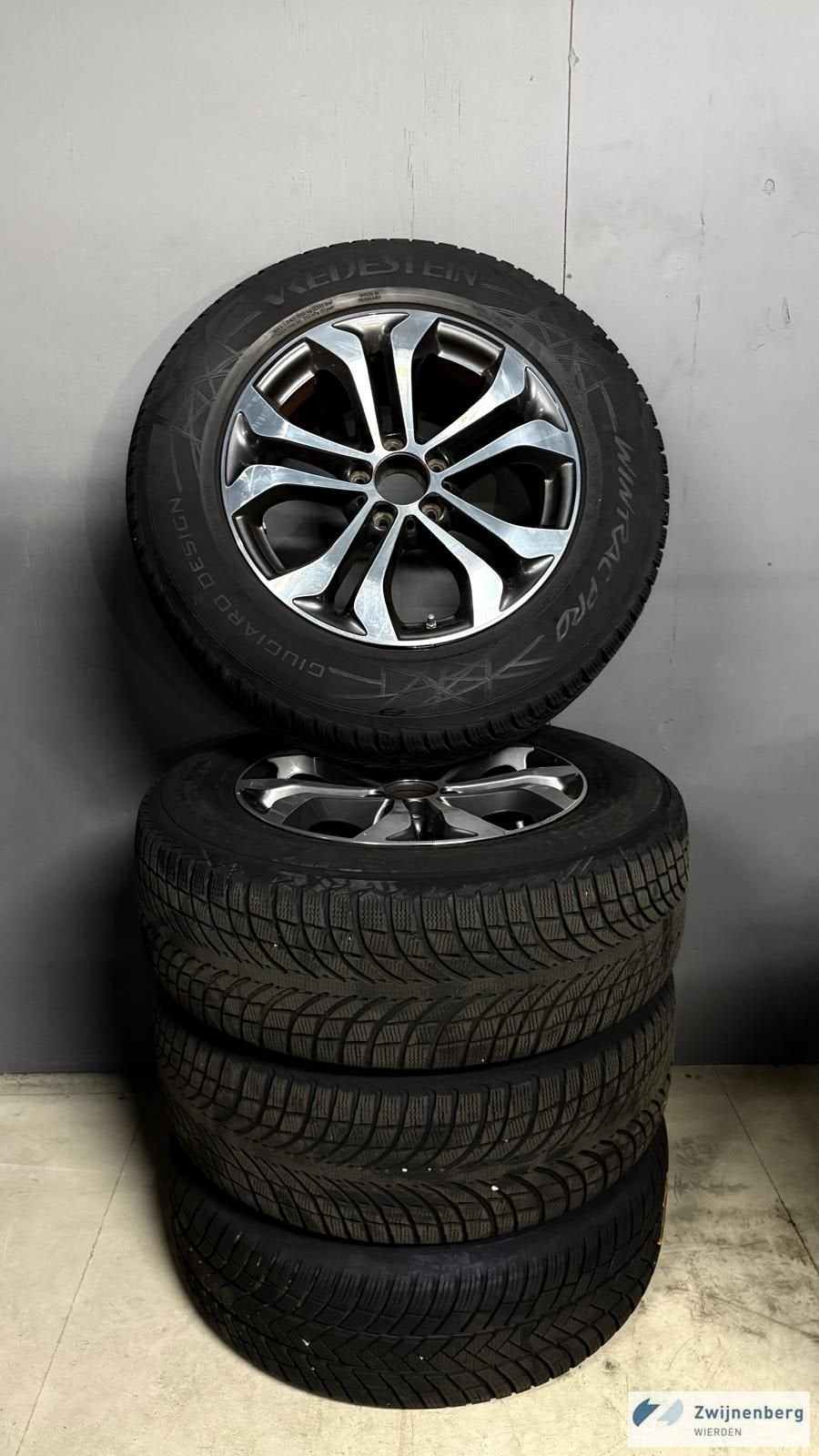 Originele Mercedes Benz GLC winterwielen 17 inch X253, Auto-onderdelen, Banden en Velgen, Ophalen, Gebruikt, -, -