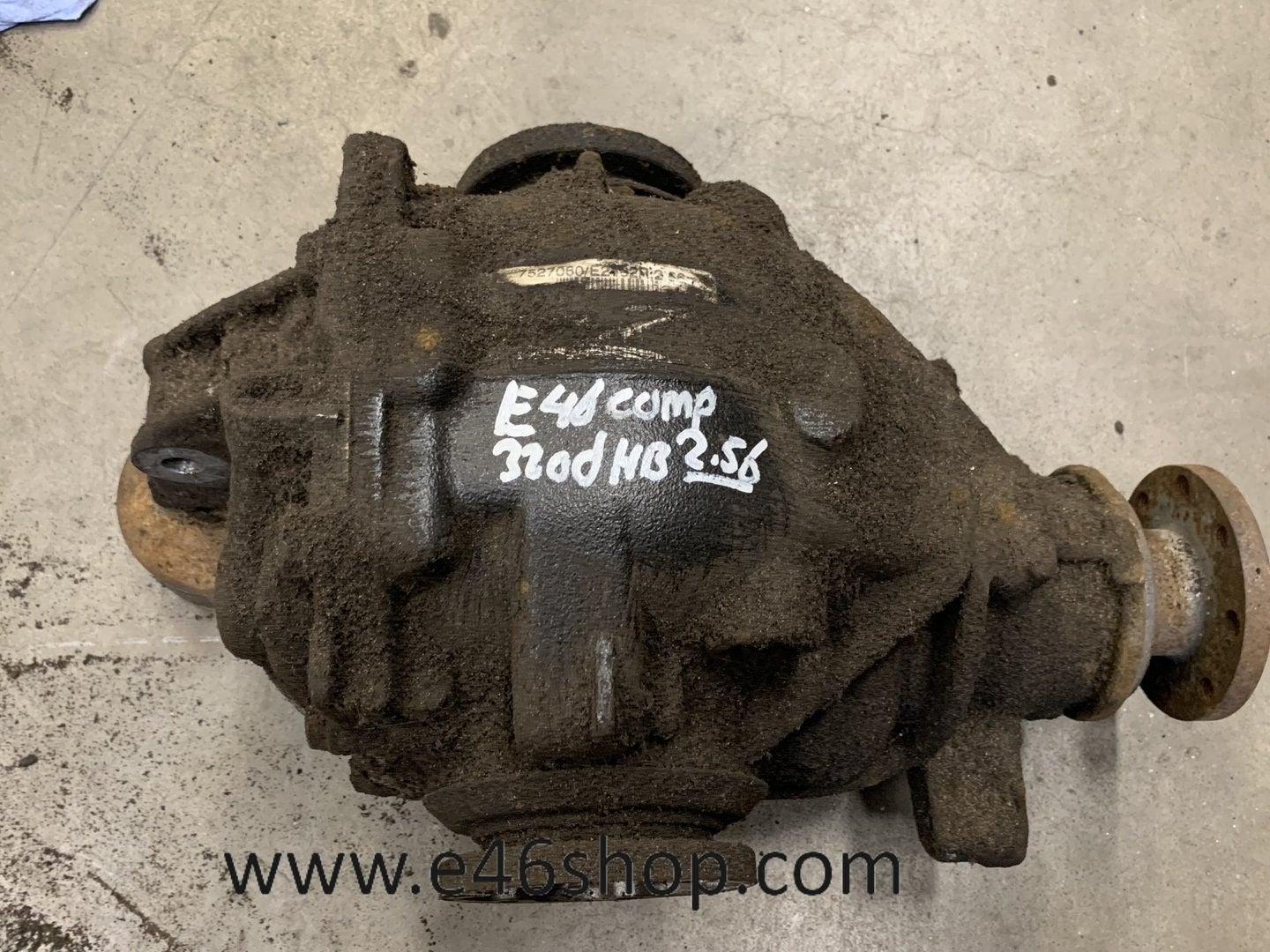 DIFFERENTIEEL BMW E46 320D DIESEL HANDBAK 2.56, Auto-onderdelen, Transmissie en Toebehoren, Ophalen, Gebruikt, -, -