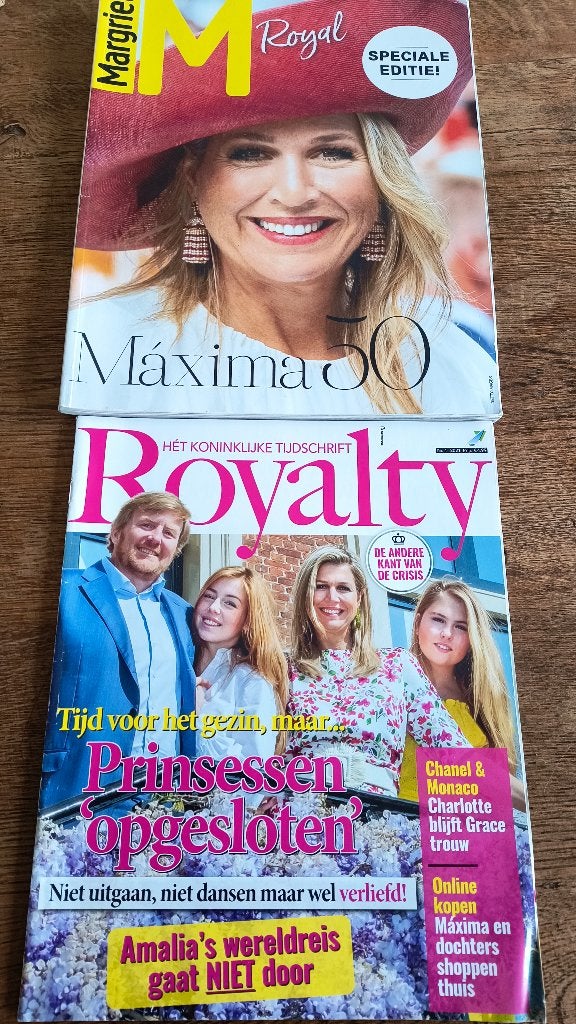 maxima 50, Royalty, Vorsten en Margriet Royal, Boeken, Ophalen of Verzenden, Zo goed als nieuw, Damesbladen