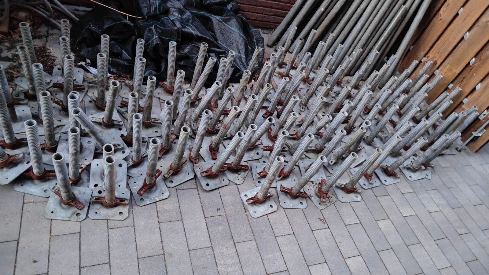 35cm stelvoeten voor steiger voetspindels voet spindels poot, Ophalen