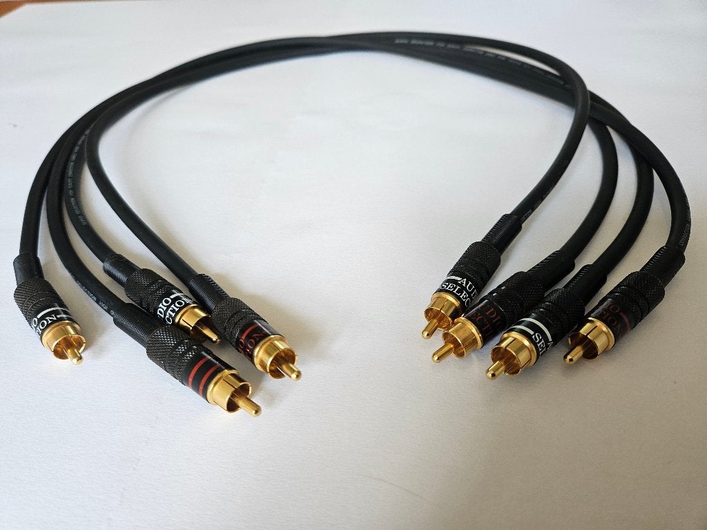 4 Interlinks, Audioselection., Ophalen of Verzenden, Gebruikt, Minder dan 2 meter, Interlink-kabel