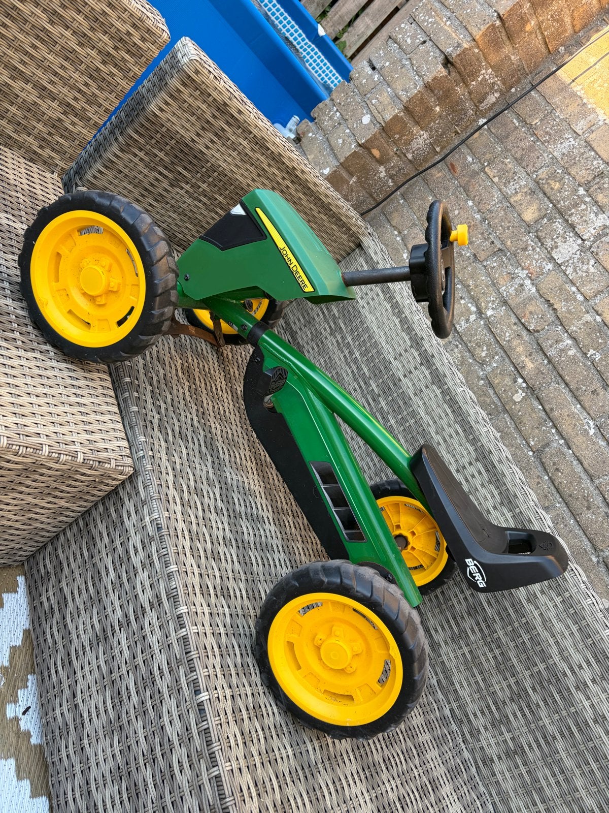 John Deere Buzzy Berg skelter, Ophalen, Zo goed als nieuw, Berg