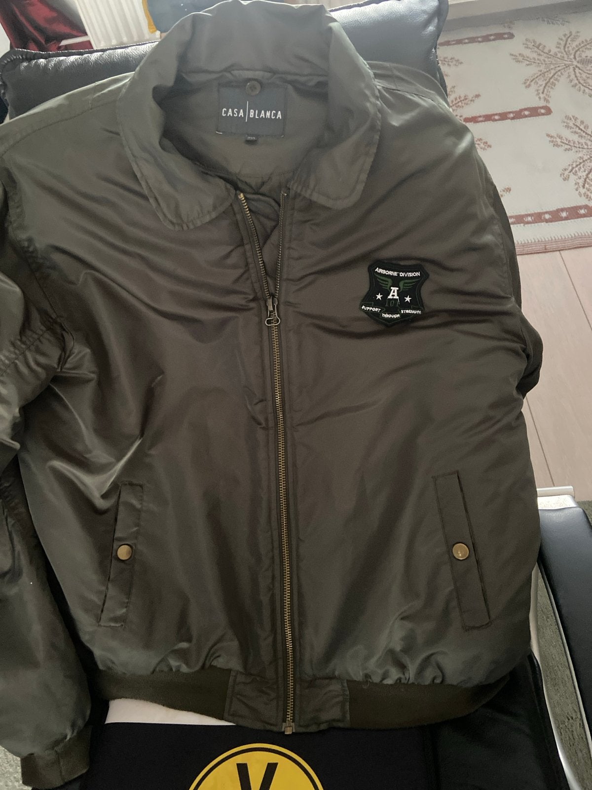 Casa Blanca Bomberjack - Groen - Maat 2XL, Ophalen of Verzenden, Zo goed als nieuw, Maat 56/58 (XL), Groen