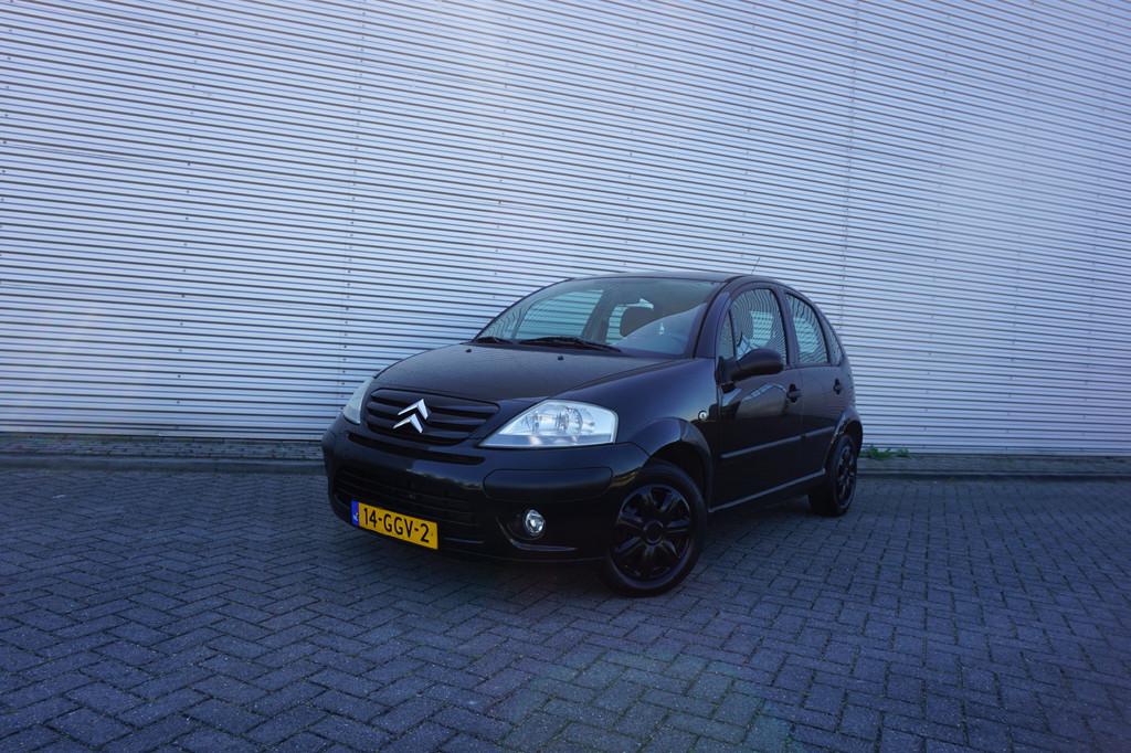 Citroën C3 1.4i Ligne Prestige Airco / Elektr. ramen / NAP, Voorwielaandrijving, 989 kg, Zwart, Origineel Nederlands