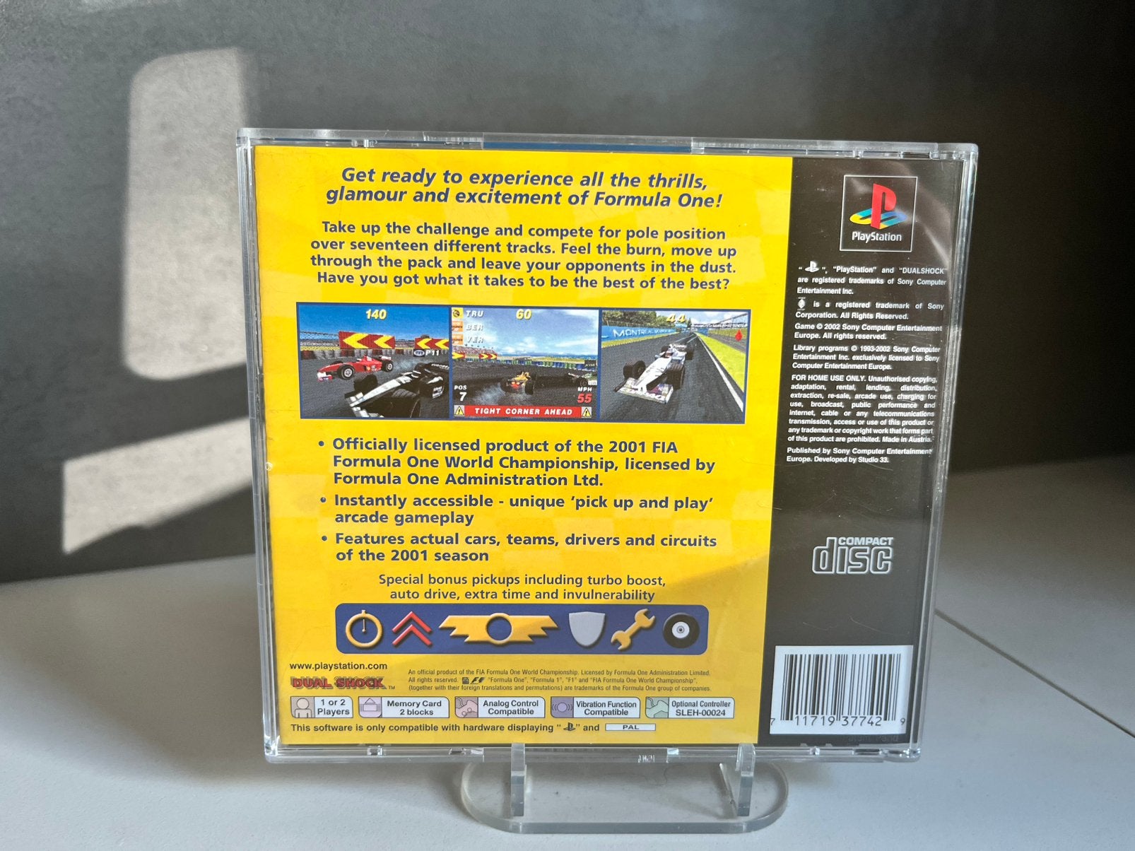 F1 Formula One Arcade PlayStation 1 PS1 - Compleet en ZGAN, 1 speler, Racen en Vliegen, T, Ophalen of Verzenden