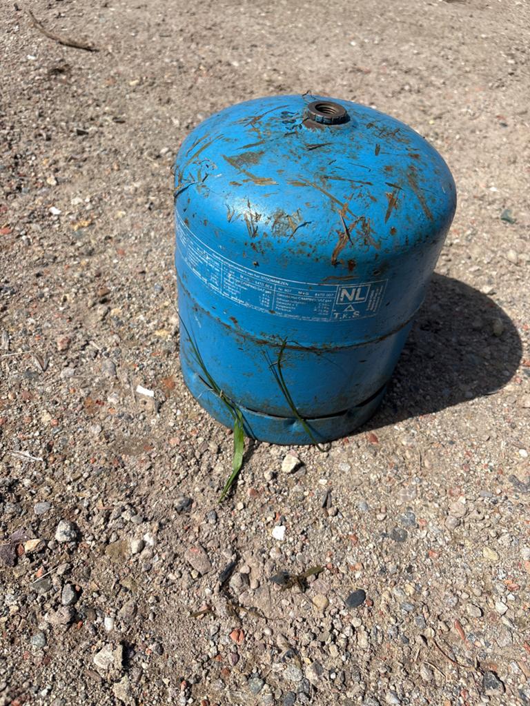 Lege Campingaz gasfles (NL), Caravans en Kamperen, Ophalen of Verzenden, Gebruikt