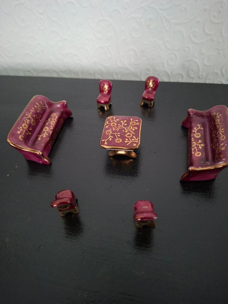 Limoges porselein, Ophalen of Verzenden, Zo goed als nieuw, Porselein