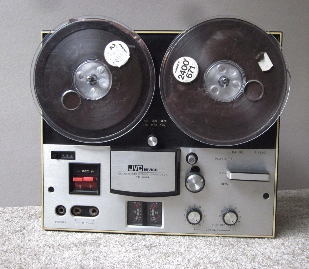 kleine jvc nivico bandrecorder opknapper td-344f, Ophalen, Bandrecorder