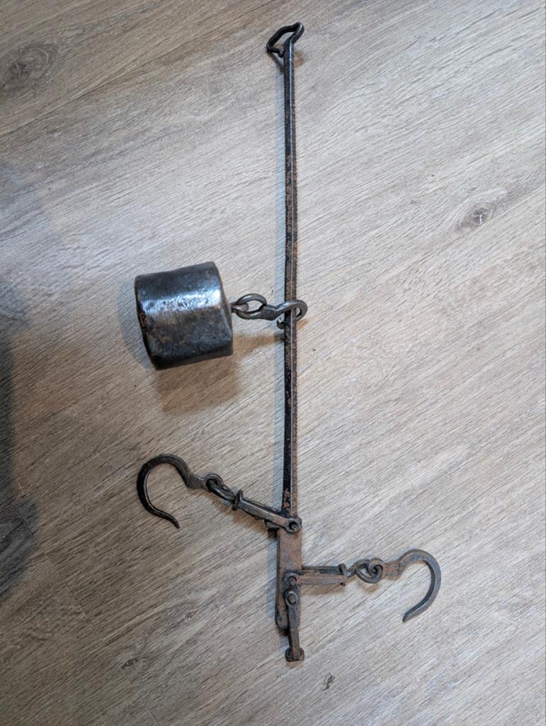 Antieke hangweegschaal / unster, Ophalen of Verzenden