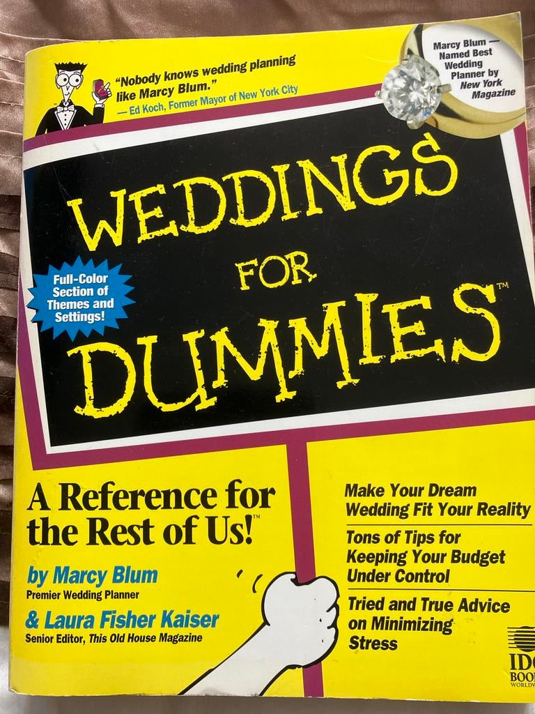 Weddings For Dummies - De ultieme trouwgids, Ophalen, Zo goed als nieuw