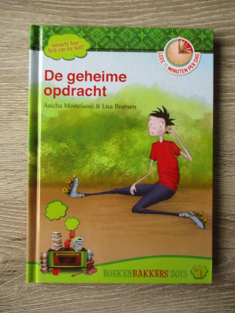 De geheime opdracht - Aaicha Mostefaoui & Lisa Boersen, Ophalen of Verzenden, Gelezen, Fictie algemeen