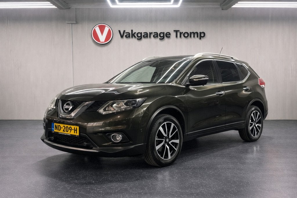 Nissan X-Trail 1.6 DIG-T Tekna 7p. | NAP | Trekhaak | Pano |, Auto's, Nissan, Voorwielaandrijving, 1618 cc, 4 cilinders, Met garantie (alle)