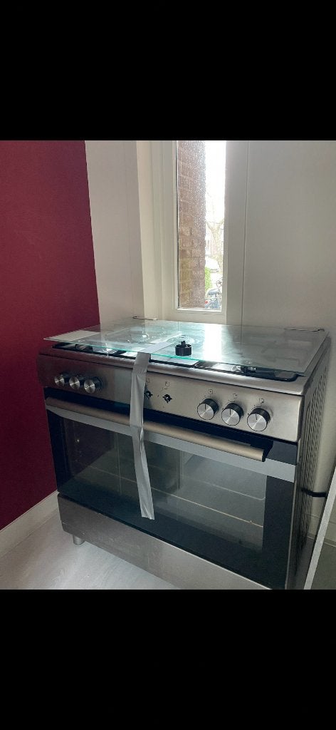 Everglades fornuis/ oven, Ophalen, Gebruikt, 60 cm of meer, 4 kookzones