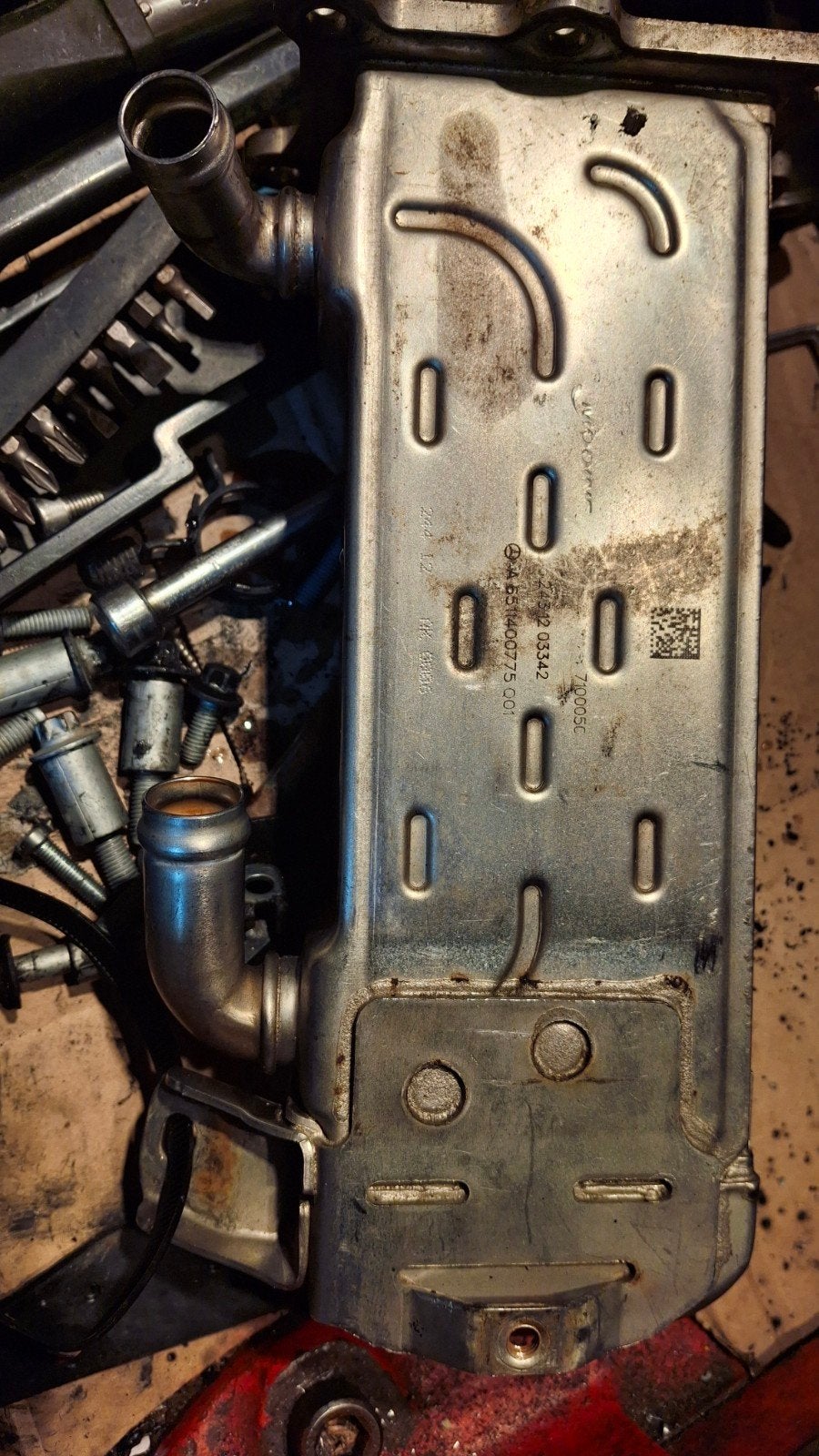 Mercedes vito viano w639 om651 EGR A6511400775, Ophalen of Verzenden, Gebruikt, Mercedes-Benz