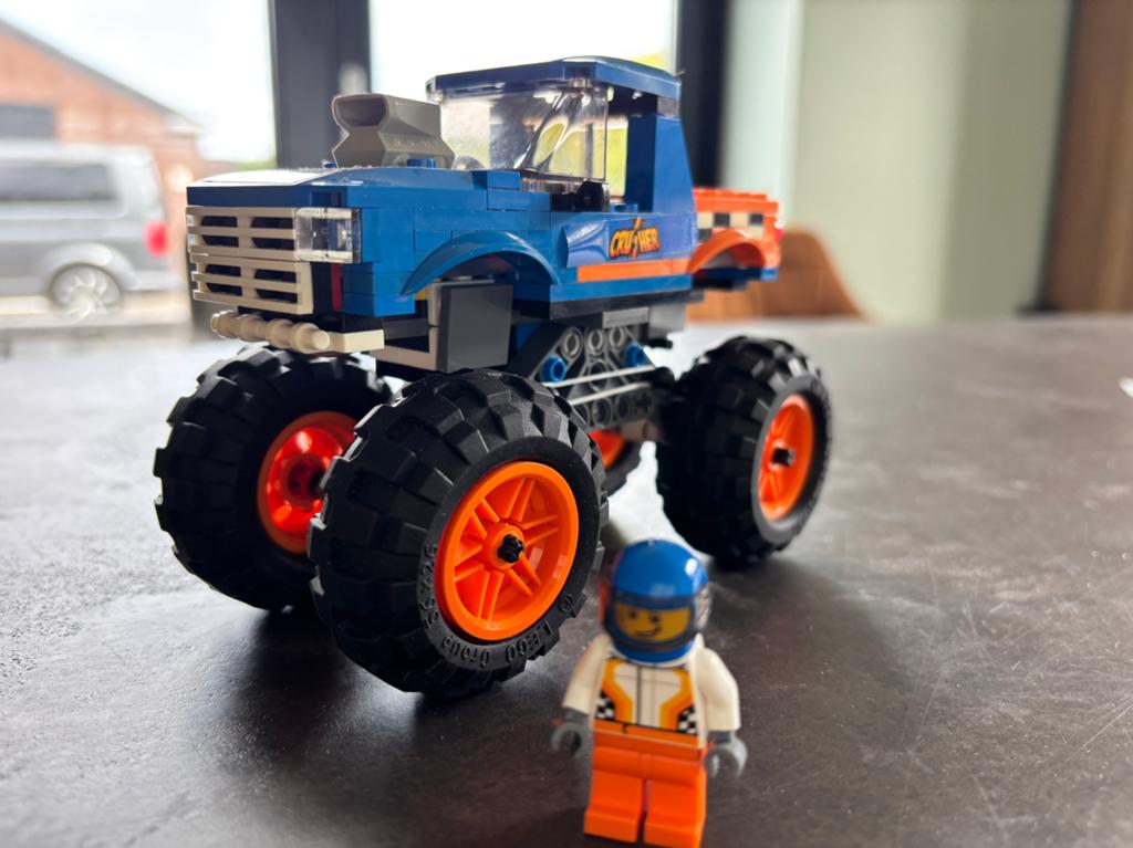 Lego City 60180 Monster Truck met Minifiguur, City, Lego, Ophalen of Verzenden, Zo goed als nieuw
