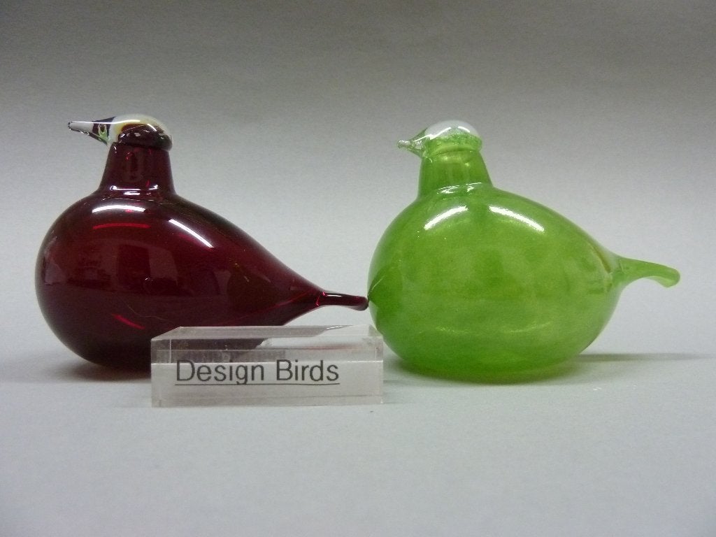 Oiva Toikka iittala Stern rood & groen, Ophalen of Verzenden