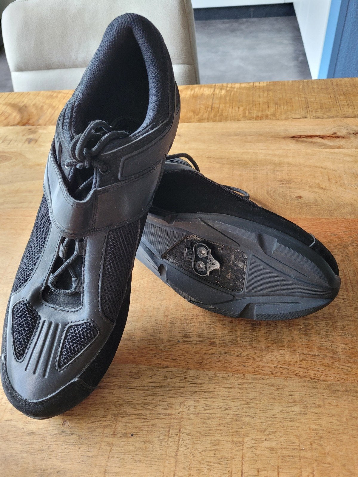 Mountainbike schoenen B'twin ROAD C100, maat 47, Ophalen, Zo goed als nieuw, Overige maten, Schoenen