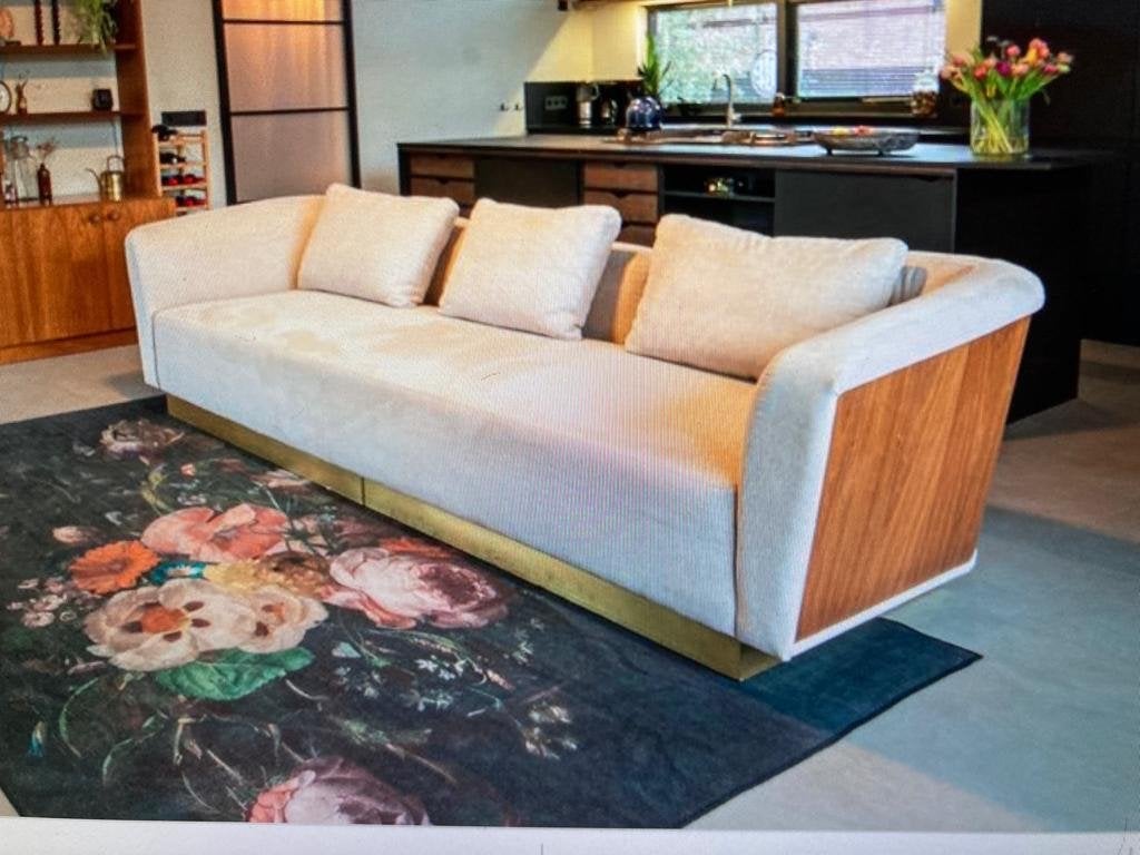 Saar Zafrir Designbank - Luxe en Comfort, Ophalen, 250 tot 300 cm, 100 tot 125 cm, Driepersoons