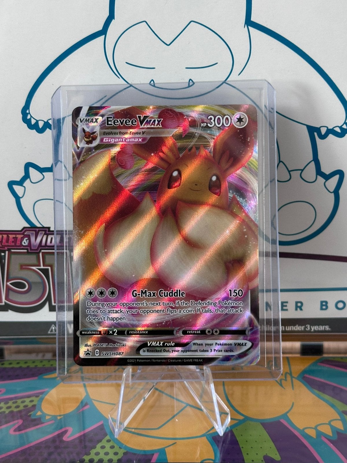 Eevee VMAX Promo (SWSH087) - Sword & Shield Promos, Ophalen of Verzenden, Nieuw, Losse kaart