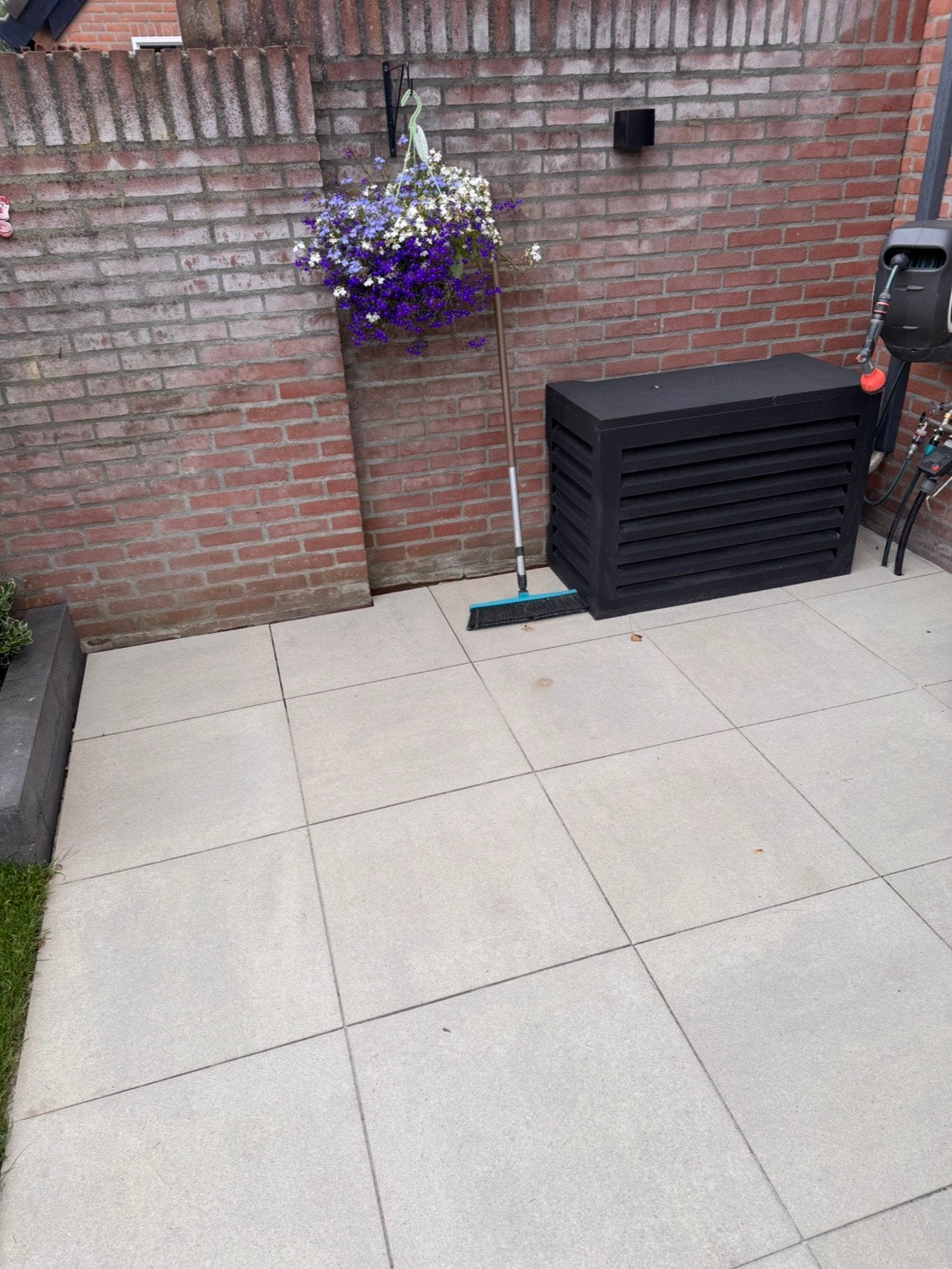 10 tegels MBI GeoCorso 60x60x4 Rimini, Ophalen, Zo goed als nieuw, Beton, Terrastegels