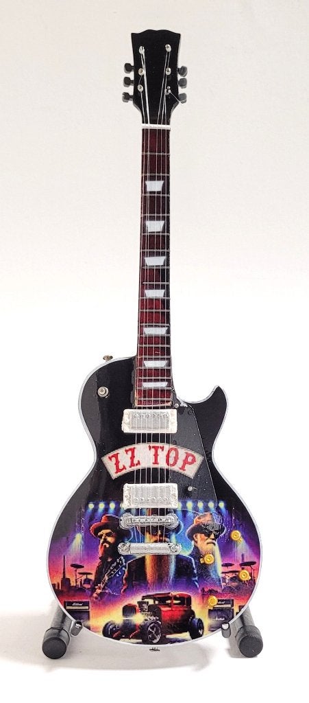 ZZ Top miniatuur gitaar 25cm mini guitar decoratie deco