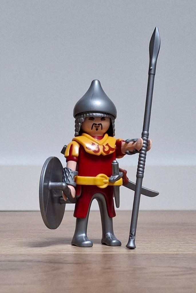 Playmobil 4745 Mongoolse krijger, compleet!, Kinderen en Baby's, Speelgoed | Playmobil, Ophalen of Verzenden, Zo goed als nieuw