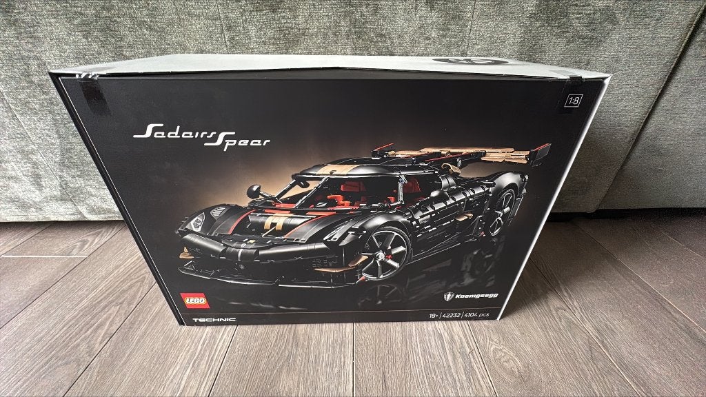 Lego Technic 42232 Koenigsegg Sadair's Spear megacar NIEUW, Lego, Nieuw, Ophalen of Verzenden, Technic