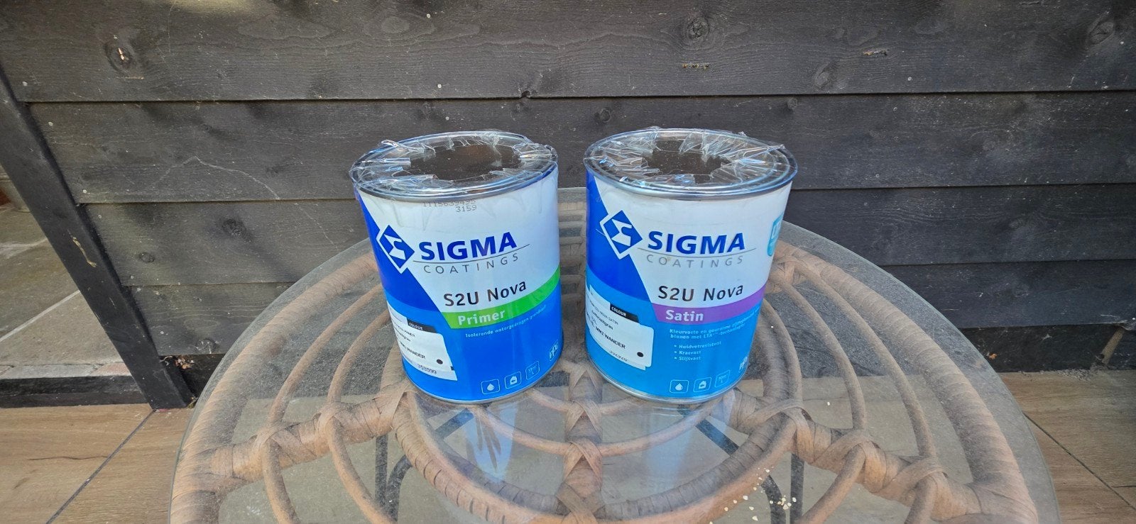 Sigma S2U Nova Primer en Satin verf - Nieuw, Wit, Nieuw, Ophalen of Verzenden, Verf