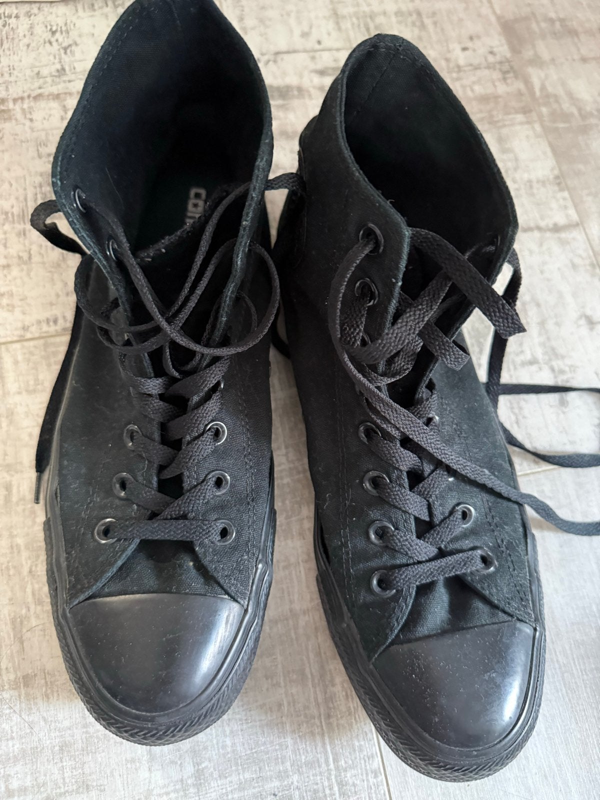 Converse All Star High Top heren Sneakers Maat 42,5, Ophalen of Verzenden, Zo goed als nieuw, Zwart, Sneakers of Gympen