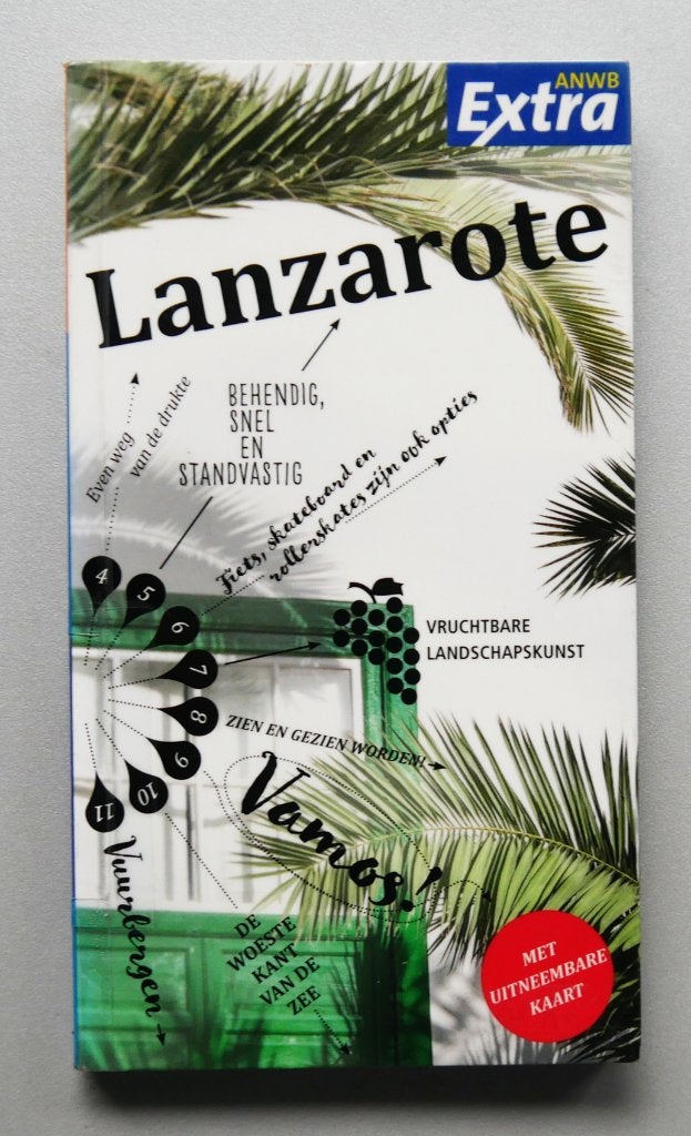 ANWB Extra Lanzarote, Europa, Ophalen of Verzenden, Zo goed als nieuw, Reisgids of -boek