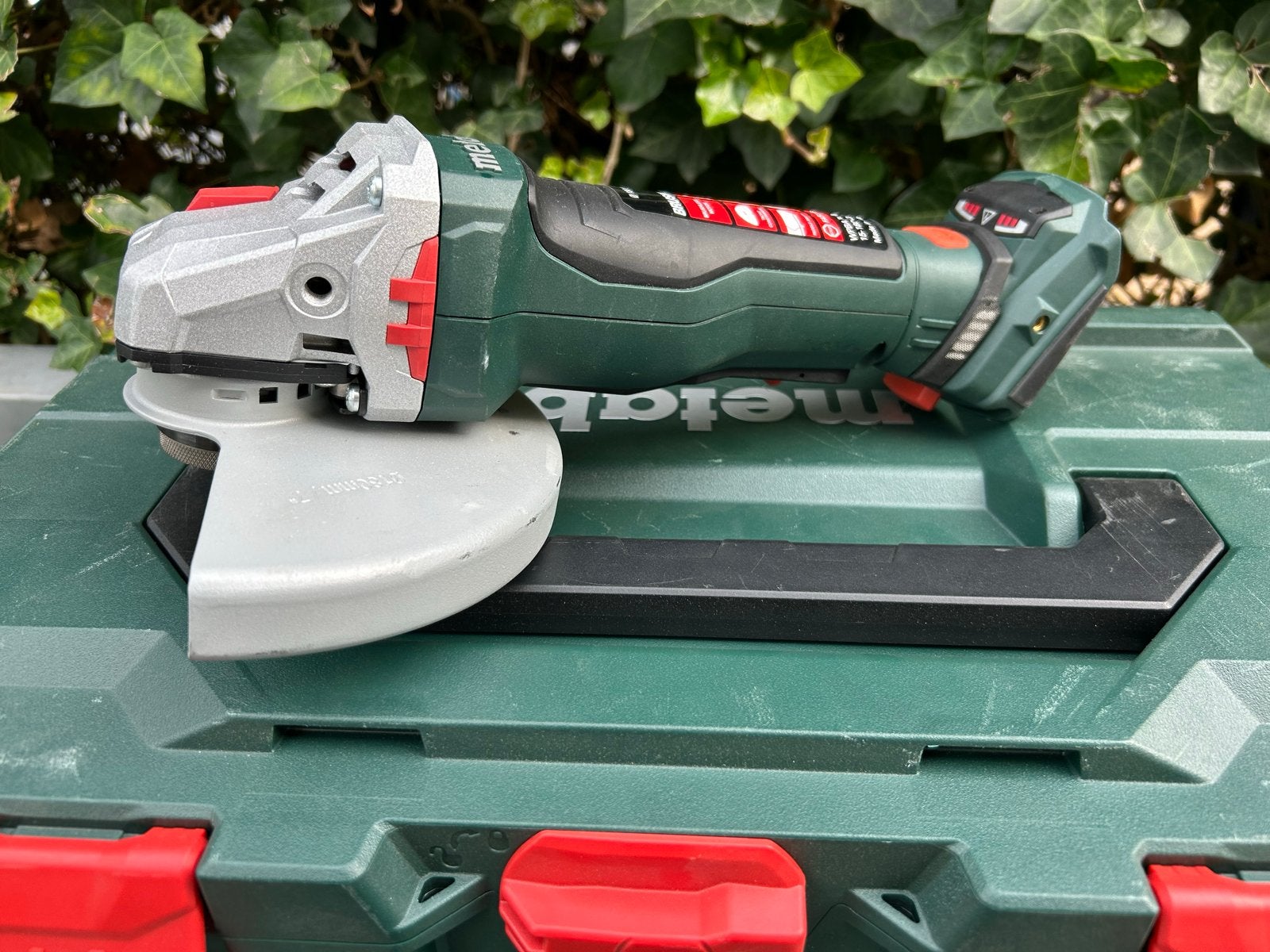 Metabo accu slijperWPBA 18 LTX BL 15-180 Quick DS, Verzenden, Nieuw, 700 tot 1000 watt, Haakse handslijpmachine