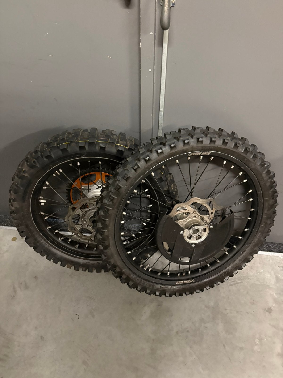 Ktm husqvarna gasgas wielset 18/21, Ophalen