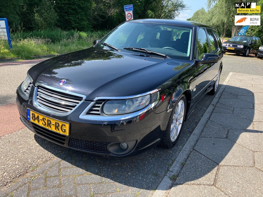 Saab 9-5 Estate 2.3 Turbo Aero 260PK!, Auto's, Saab, Bedrijf, Te koop, Saab 9-5, ABS, Airbags, Airconditioning, Alarm, Automatische klimaatregeling
