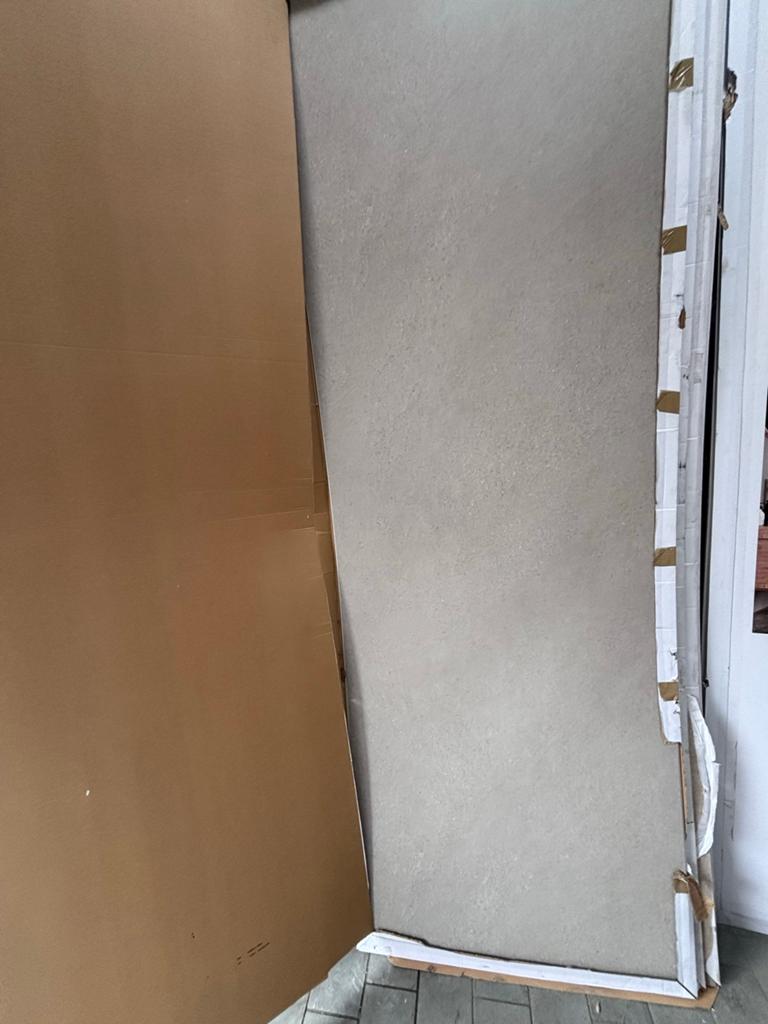 7x PVC wandpaneel donkergrijs 5mm, Doe-het-zelf en Verbouw, Platen en Panelen, Ophalen, Overige materialen, Gebruikt, Minder dan 20 mm