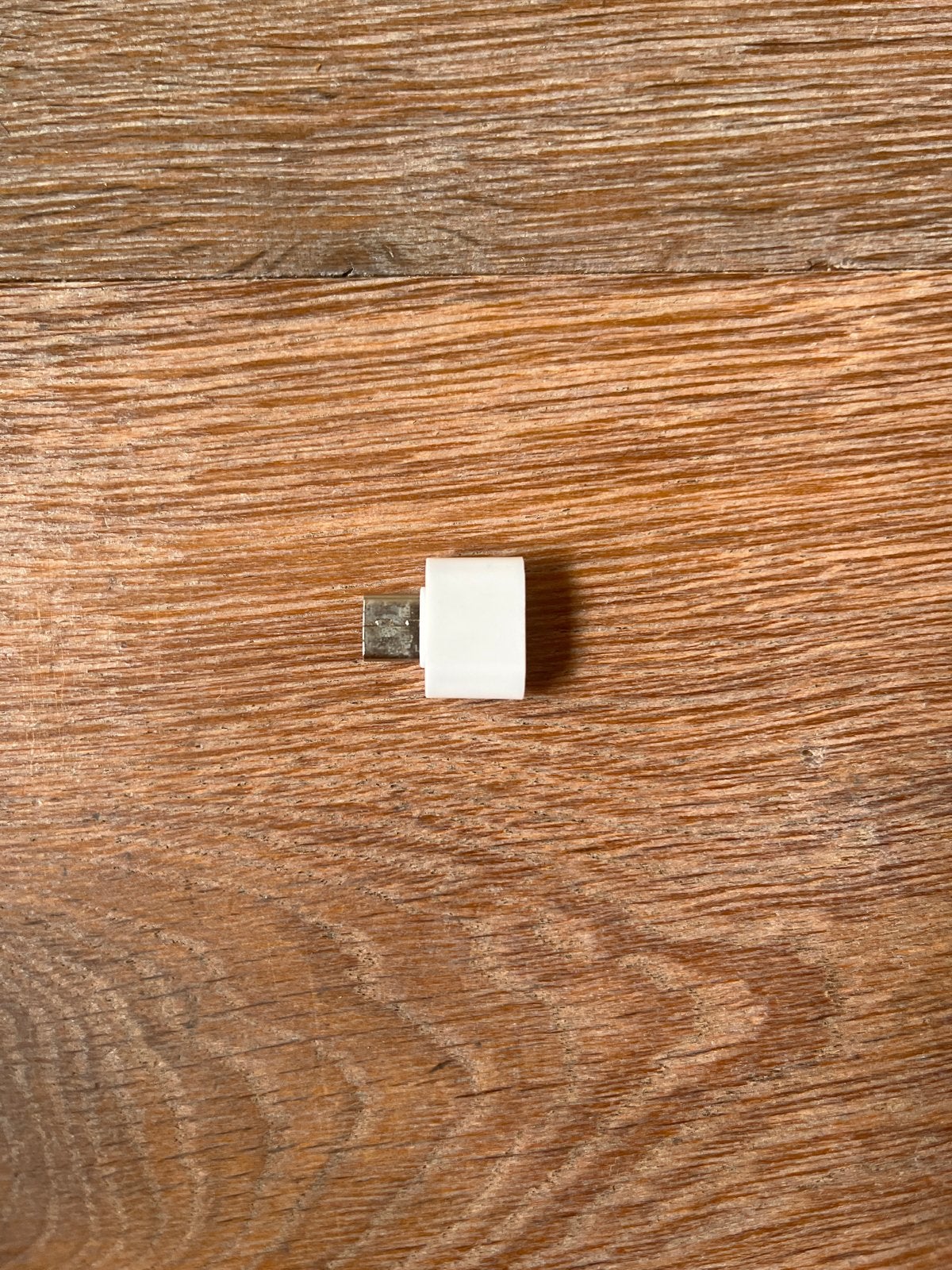 USB A naar USB C Adapter - Wit, Ophalen of Verzenden, Zo goed als nieuw