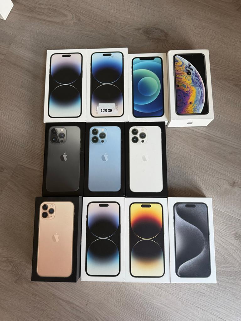 Diverse iPhone Doosjes - Leeg, Telecommunicatie, Mobiele telefoons | Apple iPhone, Zo goed als nieuw, Overige modellen, Ophalen of Verzenden