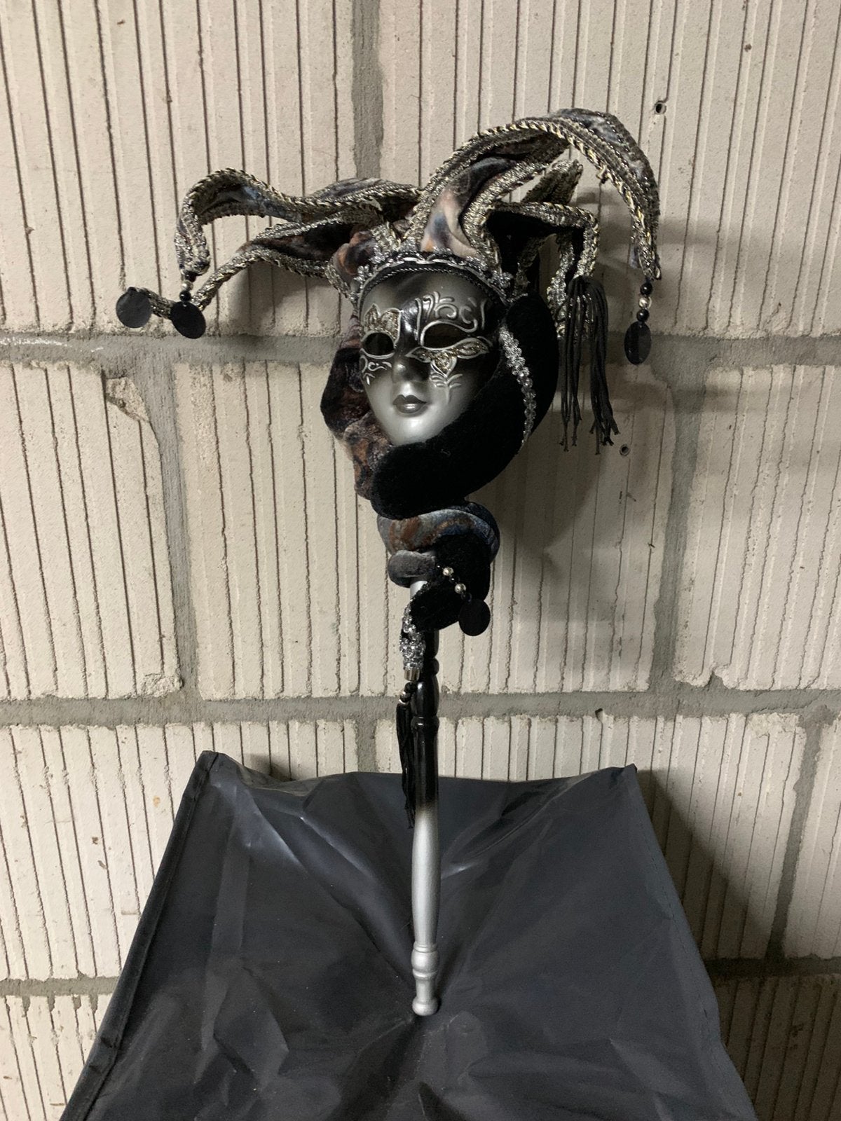 Venetiaans narrenmasker, Ophalen of Verzenden, Gebruikt, Overige typen, Overige